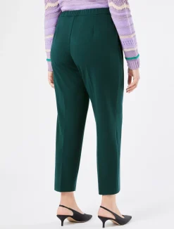 New Marina Rinaldi Technical-fabric trousers DARKGREEN