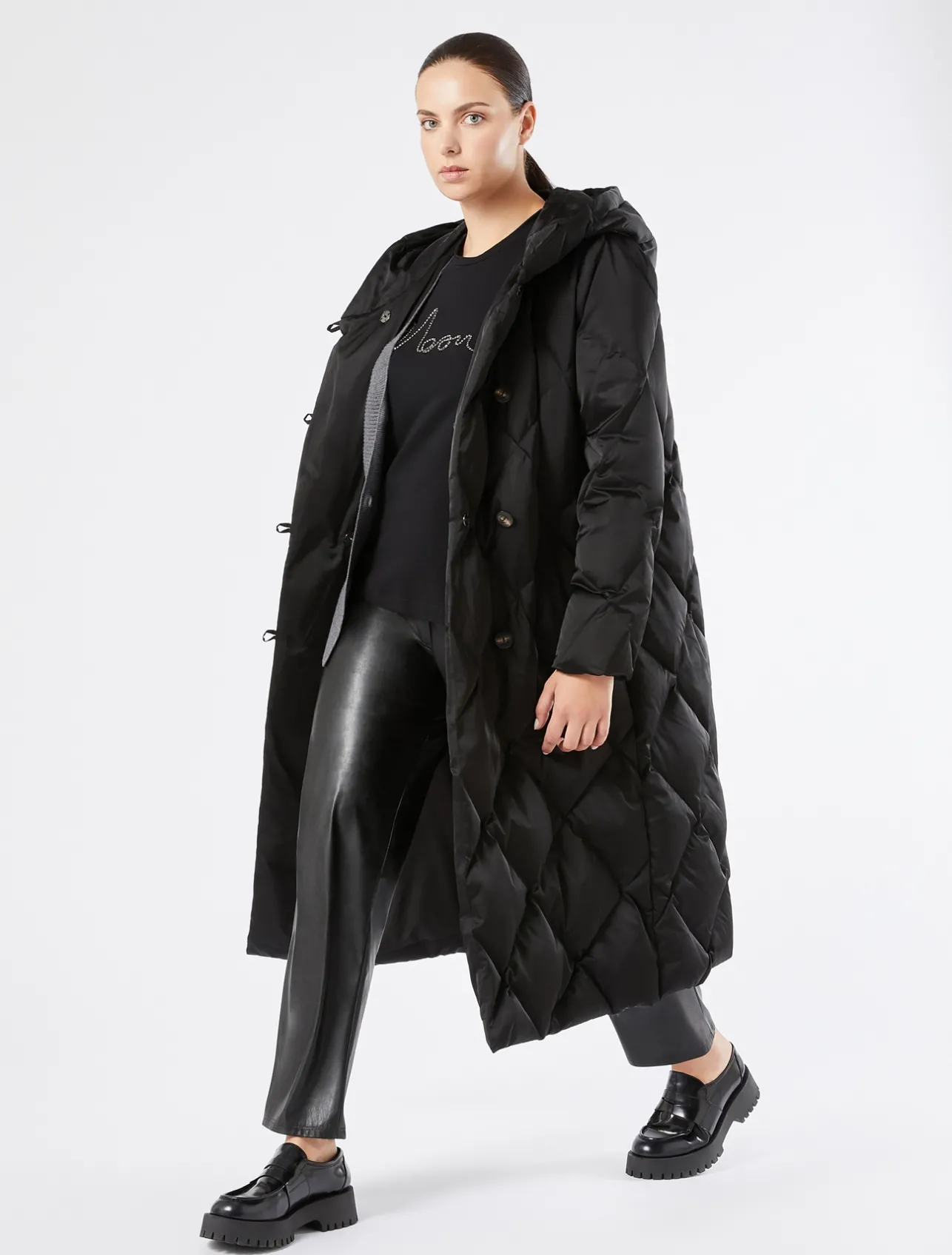 Best Marina Rinaldi Technical-fabric trousers BLACK