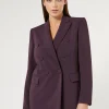 Online Marina Rinaldi Triacetate cady blazer BORDEAUX