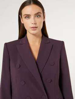 Online Marina Rinaldi Triacetate cady blazer BORDEAUX