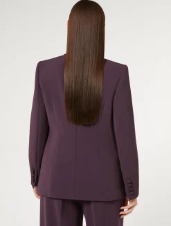 Online Marina Rinaldi Triacetate cady blazer BORDEAUX