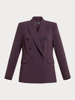 Online Marina Rinaldi Triacetate cady blazer BORDEAUX