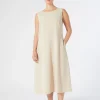 Sale Marina Rinaldi Triacetate cady dress BEIGE