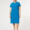 Hot Marina Rinaldi Triacetate cady dress TURQUOISE