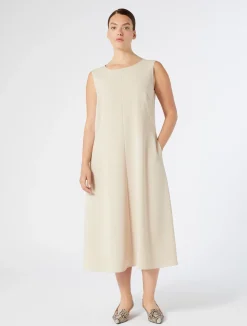 Sale Marina Rinaldi Triacetate cady dress BEIGE