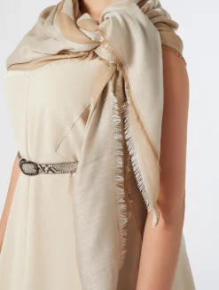Sale Marina Rinaldi Triacetate cady dress BEIGE