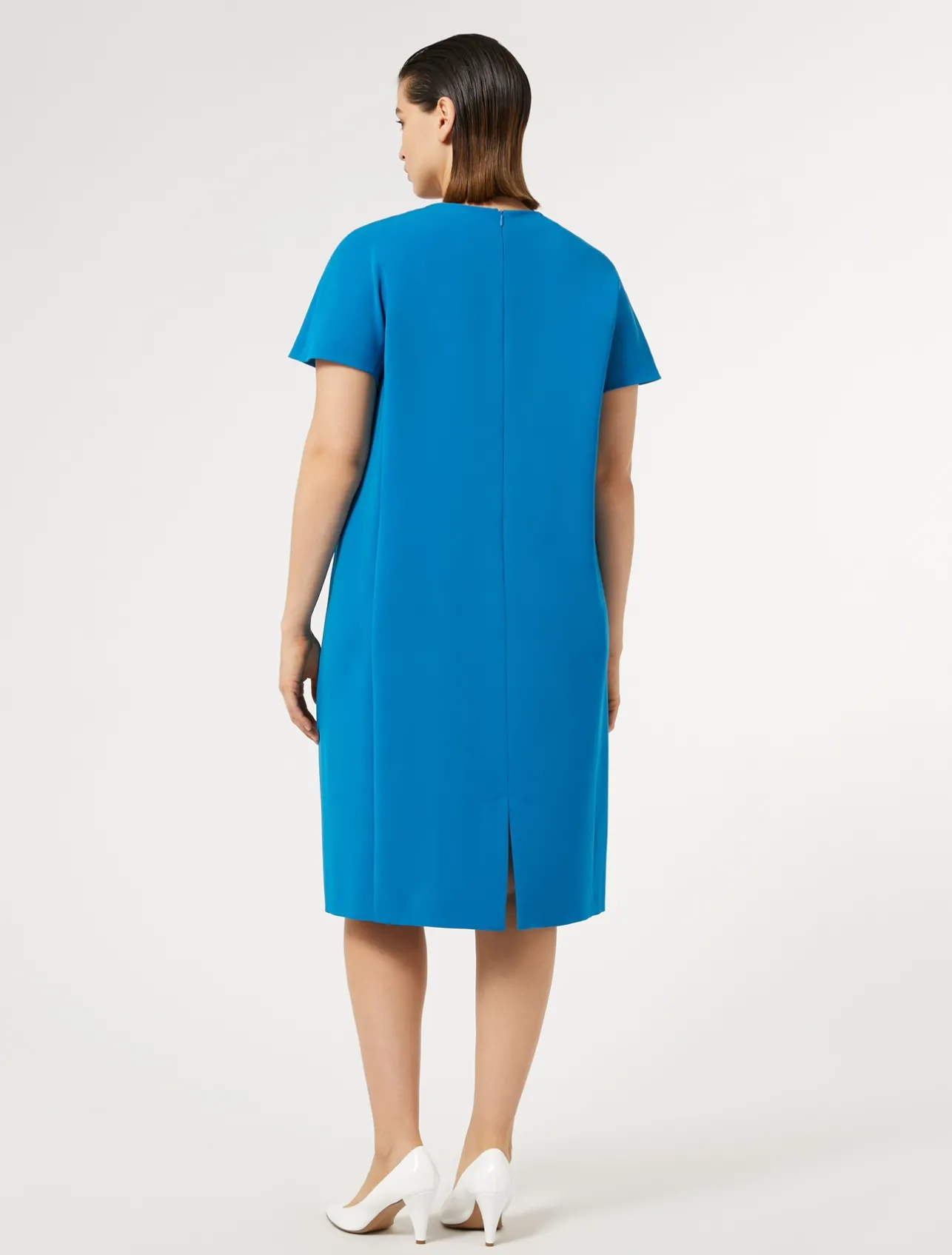 Hot Marina Rinaldi Triacetate cady dress TURQUOISE