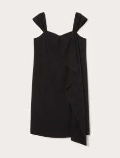 Outlet Marina Rinaldi Triacetate cady dress BLACK