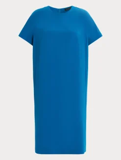 Hot Marina Rinaldi Triacetate cady dress TURQUOISE