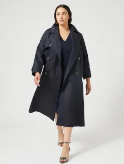 Hot Marina Rinaldi Triacetate cady dress MIDNIGHTBLUE