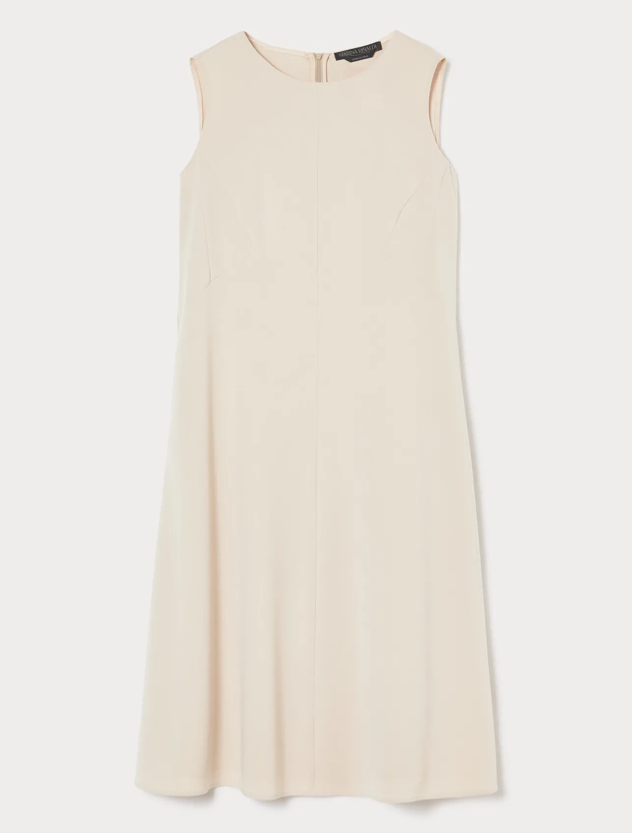 Sale Marina Rinaldi Triacetate cady dress BEIGE
