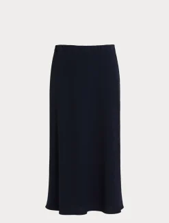 Fashion Marina Rinaldi Triacetate cady skirt MIDNIGHTBLUE