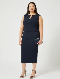 New Marina Rinaldi Triacetate cady top MIDNIGHTBLUE