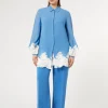 Clearance Marina Rinaldi Triacetate cady trousers AVIO