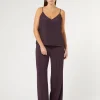 Best Marina Rinaldi Triacetate cady trousers BORDEAUX