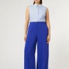 Best Marina Rinaldi Triacetate cady trousers BLUEPURPLE