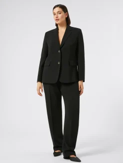 Discount Marina Rinaldi Triacetate cady trousers BLACK