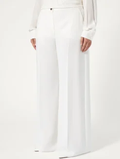 Hot Marina Rinaldi Triacetate cady trousers WHITE