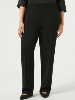 Discount Marina Rinaldi Triacetate cady trousers BLACK