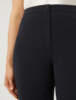 Fashion Marina Rinaldi Triacetate cady trousers MIDNIGHTBLUE