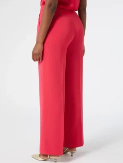 Online Marina Rinaldi Triacetate cady trousers FUCHSIA