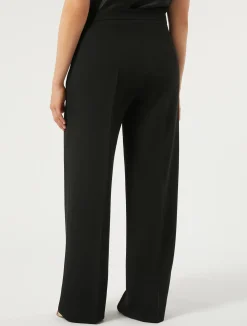 Sale Marina Rinaldi Triacetate cady trousers BLACK