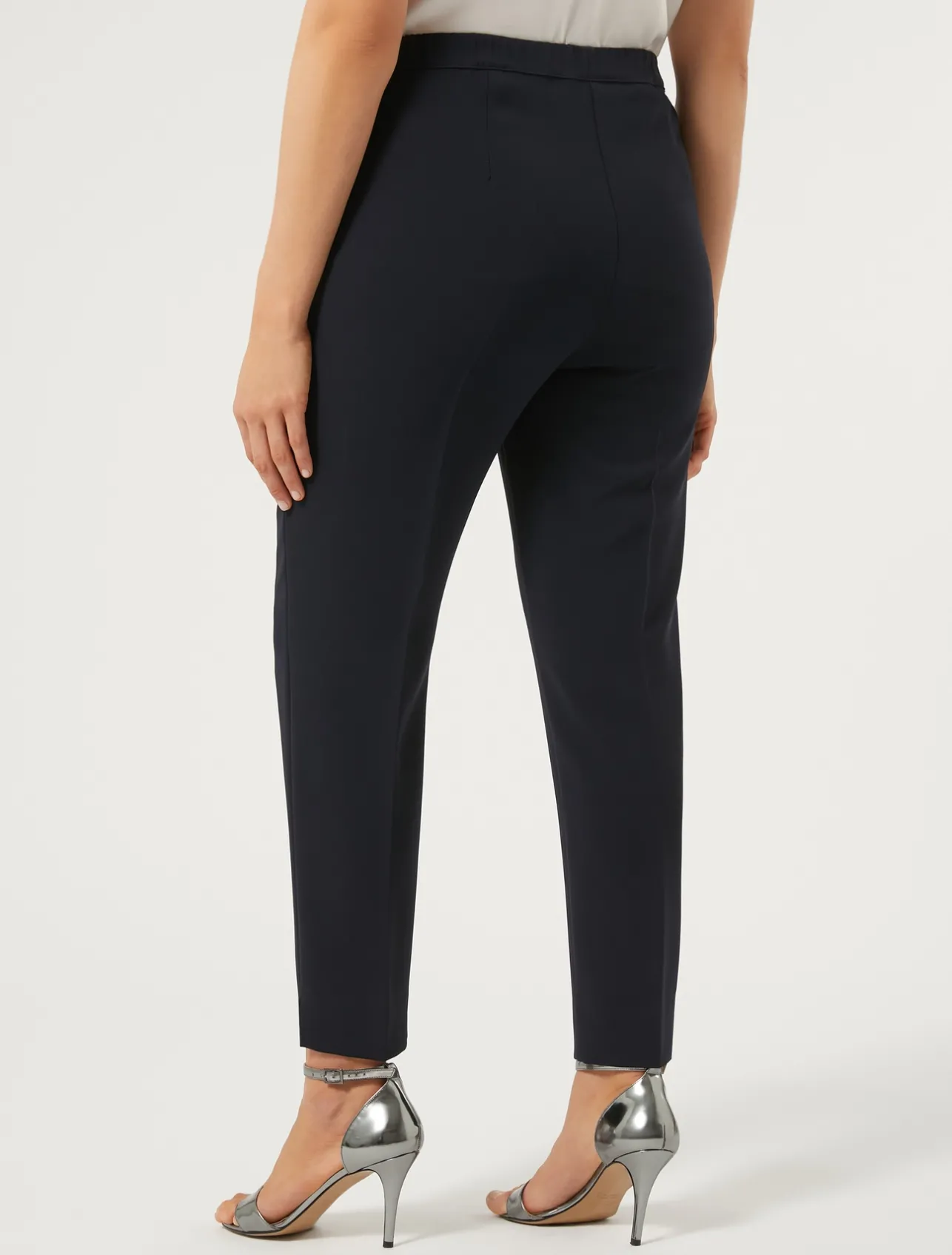 Fashion Marina Rinaldi Triacetate cady trousers MIDNIGHTBLUE