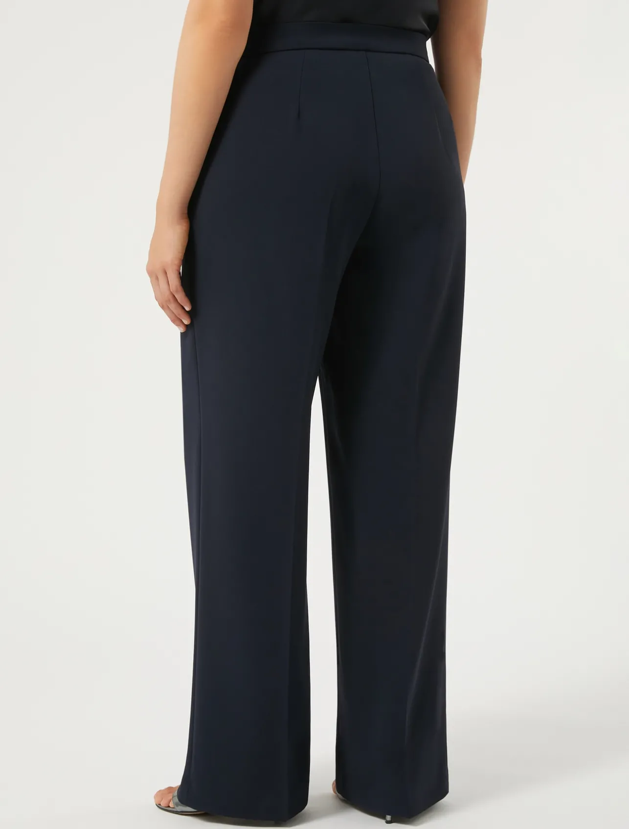 Outlet Marina Rinaldi Triacetate cady trousers MIDNIGHTBLUE