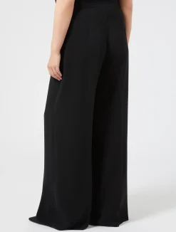 Hot Marina Rinaldi Triacetate cady trousers BLACK