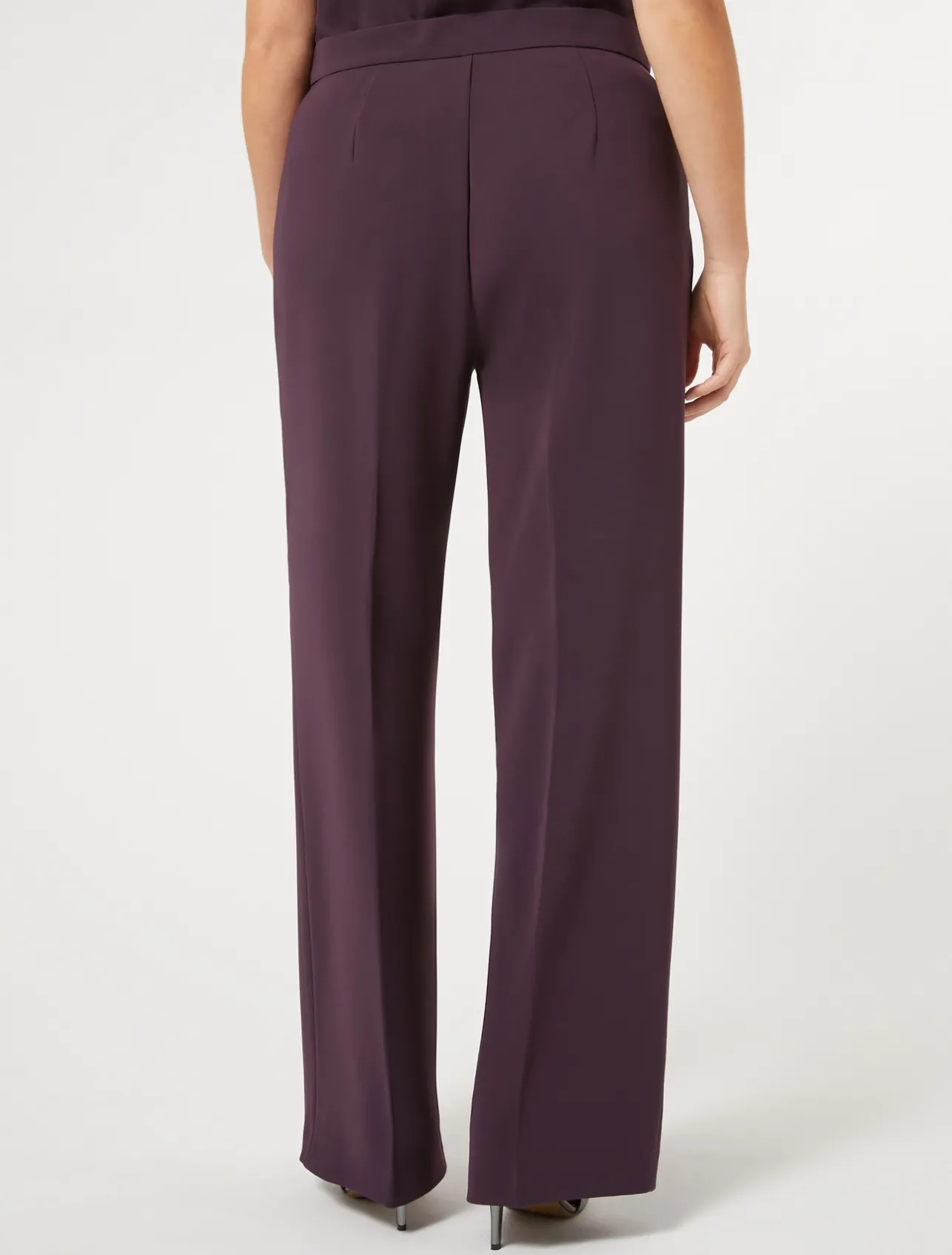 Best Marina Rinaldi Triacetate cady trousers BORDEAUX
