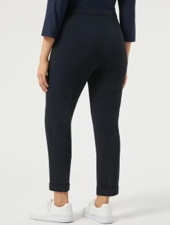 Online Marina Rinaldi Triacetate cady trousers MIDNIGHTBLUE