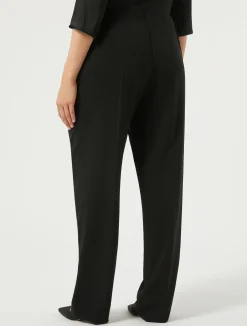 Discount Marina Rinaldi Triacetate cady trousers BLACK