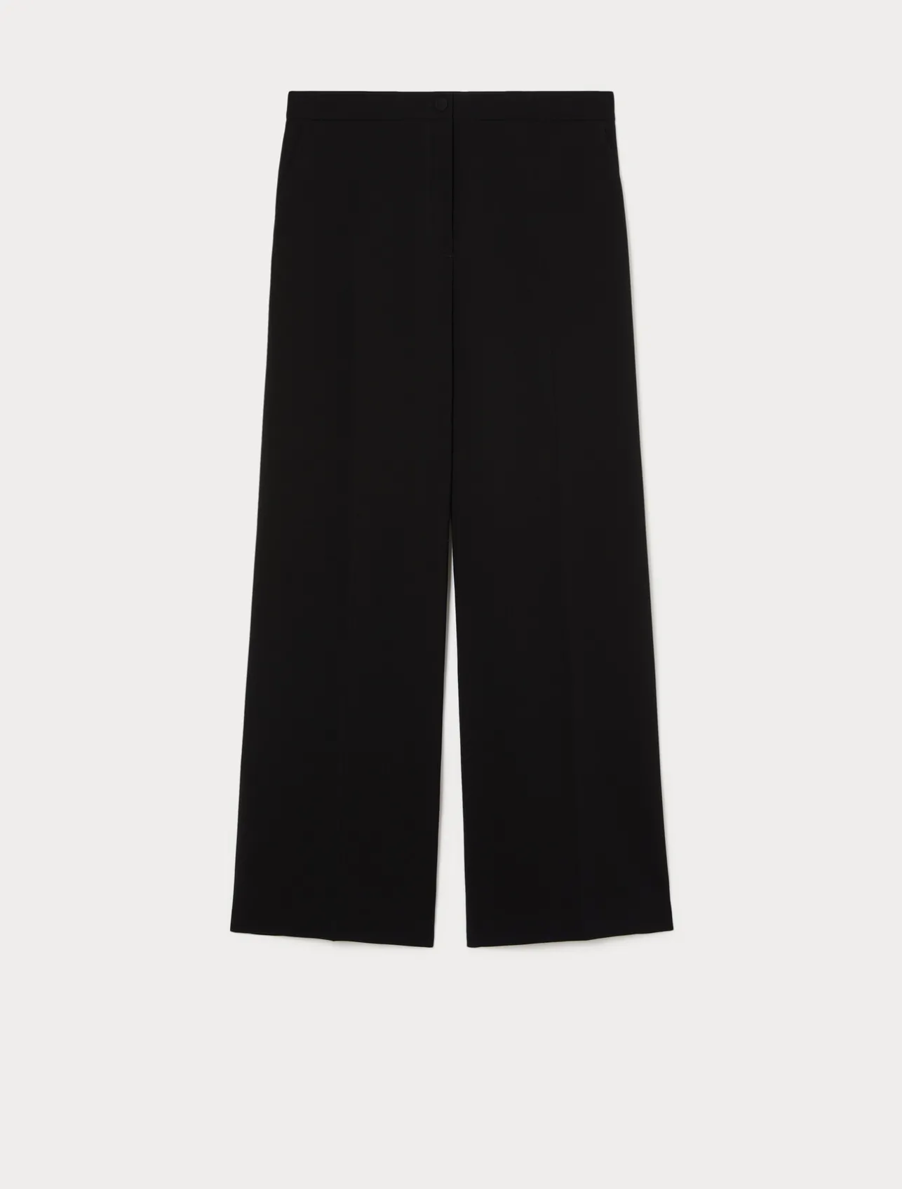 Sale Marina Rinaldi Triacetate cady trousers BLACK