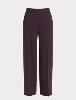 Best Marina Rinaldi Triacetate cady trousers BORDEAUX