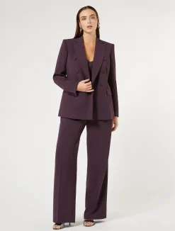 Best Marina Rinaldi Triacetate cady trousers BORDEAUX