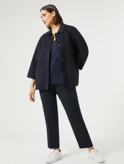Hot Marina Rinaldi Triacetate cady trousers MIDNIGHTBLUE