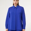 Sale Marina Rinaldi Triacetate cady tunic BLUEPURPLE