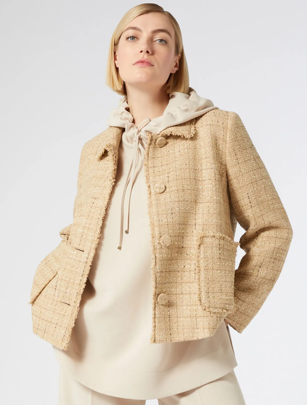 Discount Marina Rinaldi Triacetate cady tunic BEIGE