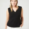 Online Marina Rinaldi Triacetate top BLACK