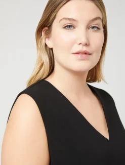 Online Marina Rinaldi Triacetate top BLACK