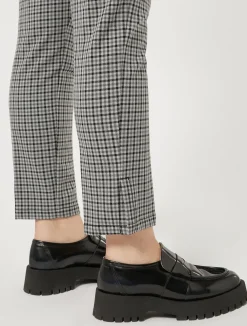 Discount Marina Rinaldi Trousers in viscose blend twill BLACK