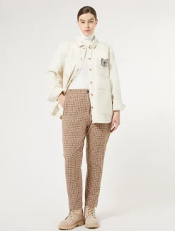 Hot Marina Rinaldi Trousers in viscose blend twill PINK