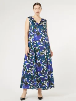 Clearance Marina Rinaldi Twill dress BLACK