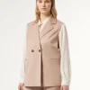 New Marina Rinaldi Twill gilet MAUVE