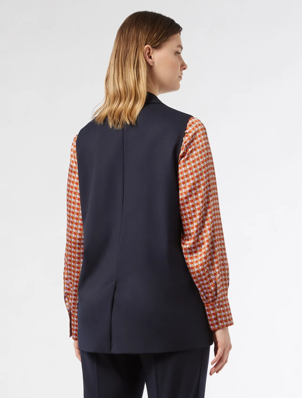 Hot Marina Rinaldi Twill gilet MIDNIGHTBLUE