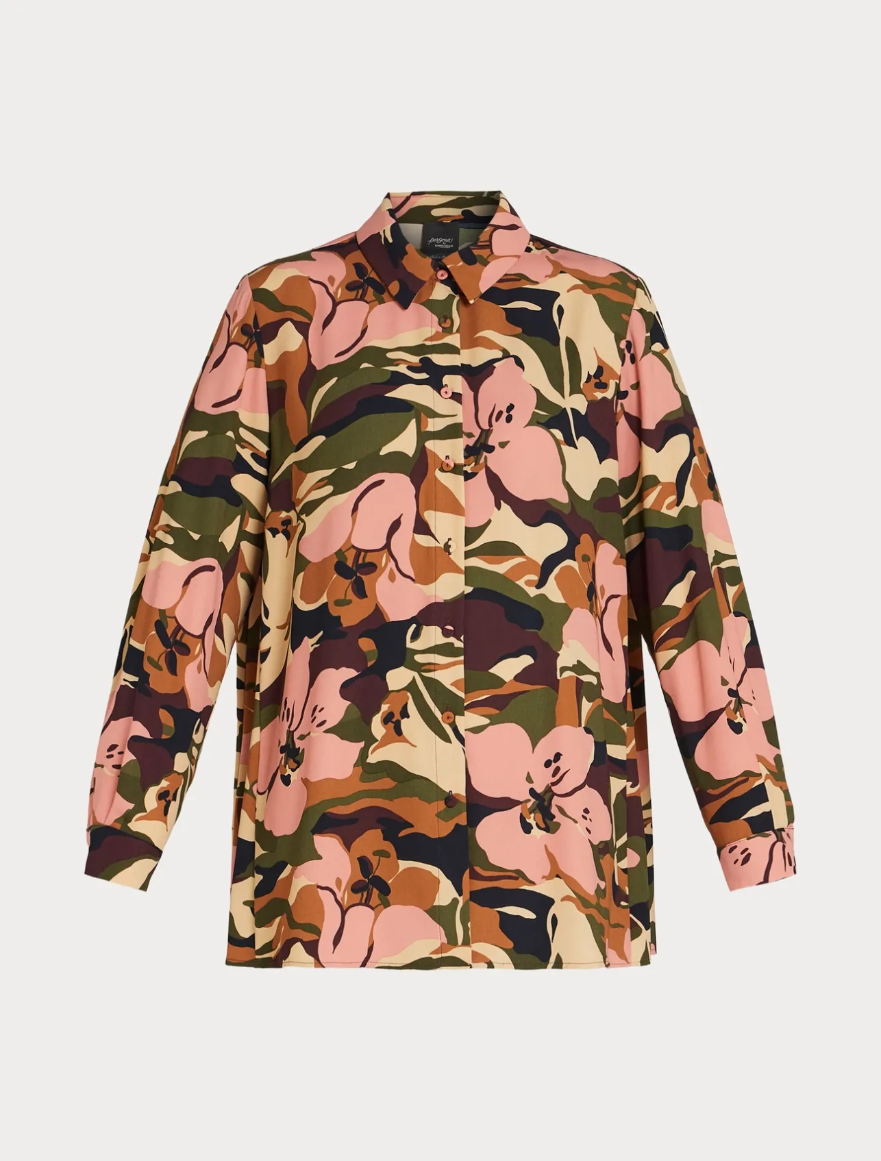 Sale Marina Rinaldi Twill shirt MIDNIGHTBLUE