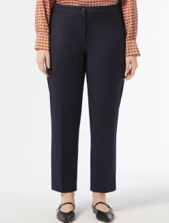 Clearance Marina Rinaldi Twill trousers MIDNIGHTBLUE
