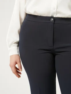 Hot Marina Rinaldi Twill trousers MIDNIGHTBLUE