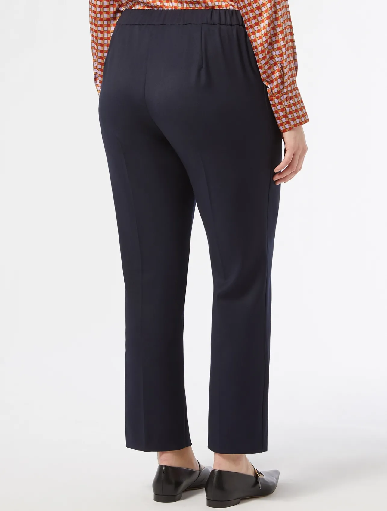 Clearance Marina Rinaldi Twill trousers MIDNIGHTBLUE