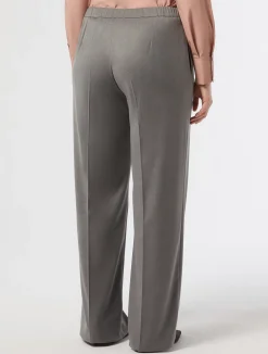 Fashion Marina Rinaldi Twill trousers MEDIUMGREY